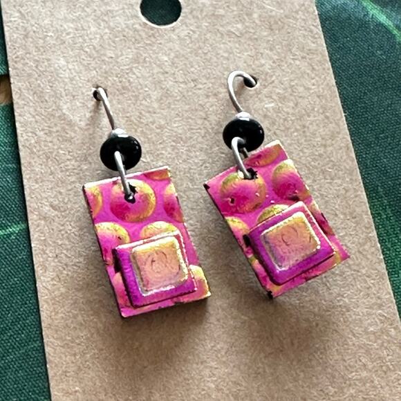 BOGO FREE GLASS ARTISIN EARRINGS - Picture 5 of 7